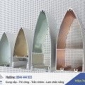  Lam chắn nắng hình viên đạn