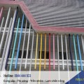 Lam chắn nắng hình hộp