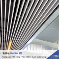  Trần nhôm U30x50