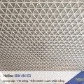 Trần Nhôm Caro cell tam giác