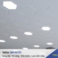  Trần nhôm lục giác